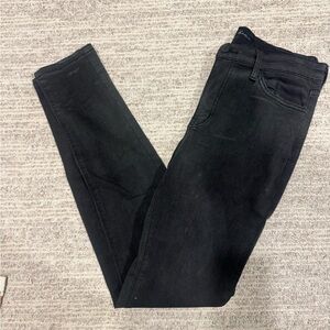 KanCan Women's Dark Black Skinny Jeans